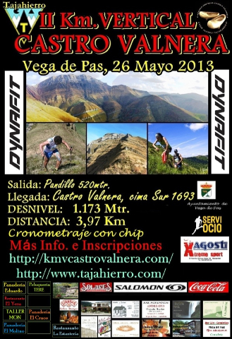 Cartel Km vertical