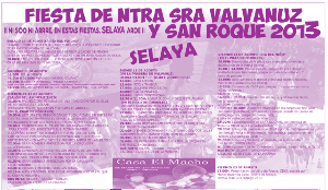 fiestas valvanuz selaya