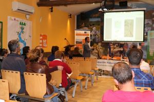 la charla_se_celebro_en_el_ecomuseo_fluviarium_de_lierganes